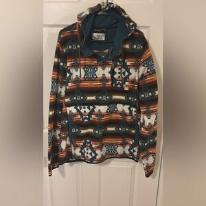 Chaps Men's Southwestern Zip-Up Sweater - Multicolor